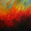 Wildfire II - Oil On Canvas Paintings - By Chad Beroth, Expressionism Painting Artist